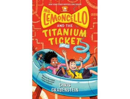 Livro mr. lemoncello and the titanium ticket de chris grabenstein (inglês)
