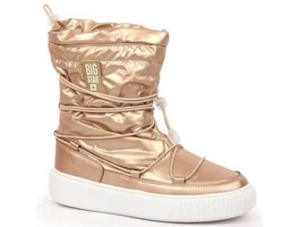 Botas BIG STAR Mulher Material Sintético (37,0 eu - Dourado)