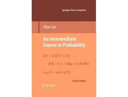 Livro an intermediate course in probability de allan gut (inglês)