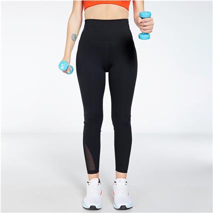 Nike One - Preto - Leggings Ginásio Mulher tamanho XS