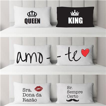Conjunto 2 Almofadas Dia dos Namorados Sortido