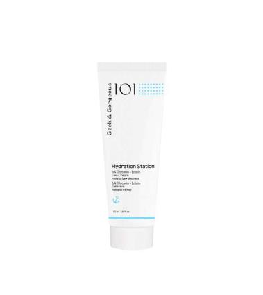 Geek & Gorgeous - Creme-Gel Hidratante 6% Glicerina + Ectoína Hydration Station - Pele normal, mista e oleosa