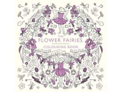 Livro the flower fairies colouring book de cicely mary barker (inglês)