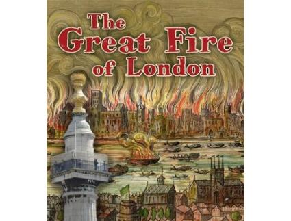 Livro the great fire of london de clare (managing editor) lewis (inglês)