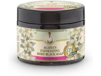 Esfoliante Corporal BABUSHKA AGAFIA 37 Herbs Exfoliating Bar Black (300ml)