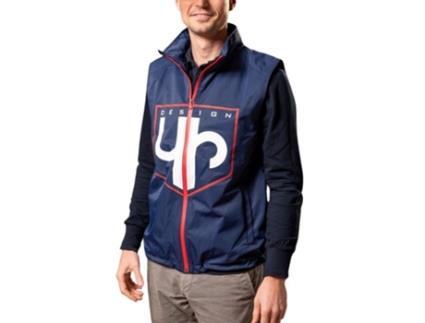 Colete de Mota para Homem UP  Bodywarmer Azul (Tamanho:L)