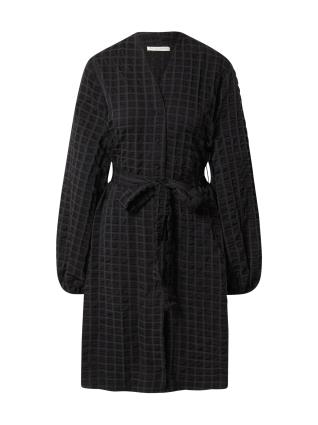 Love Copenhagen Vestido 'Sava'  cinzento / preto