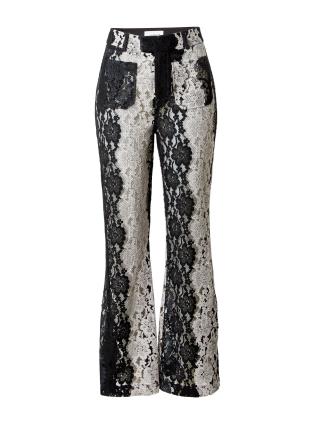 Soulland Calças 'Kody'  cinzento claro / preto / branco