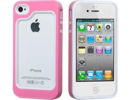 Capa iPhone 4, 4s MYBAT iPhone4HPCMBMP305NP Rosa