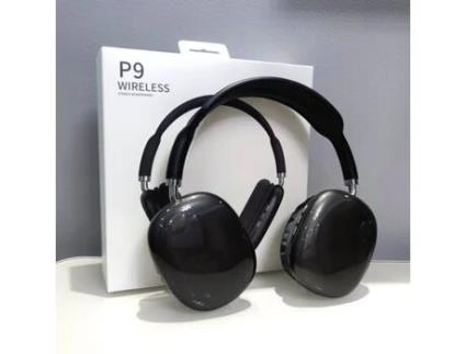 Auscultadores Sem Fio Bluetooth Noise-Cancellation Headsets Stereo Sound Heavy Bass Auscultadores para Telefone Pc Gaming Headset na Cabeça