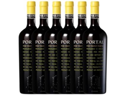 Vinho do Porto QUINTA DO PORTAL Quinta Do Portal Fine Tawny Porto (0.75 L - 6 unidades)