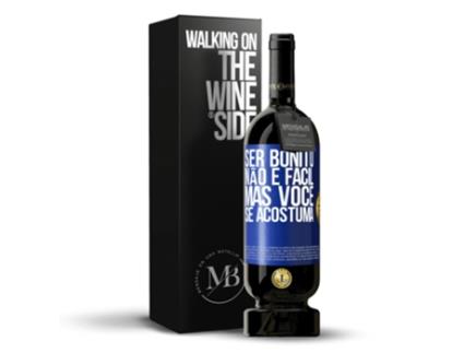 Vinho Tinto MENSAGEM EM UMA GARRAFA «Ser Bonito Não É Fácil, Mas Você Se Acostuma» 2014 (0.75 L - 1 unidade)