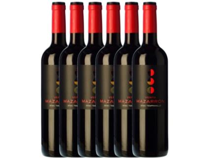 Vinho VIÑAS DEL CÉNIT Viñas Del Cénit Venta Mazarrón Tempranillo Vino De La Tierra De Castilla Y León Joven (0.75 L - 6 unidades)