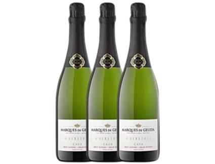 Espumante EL CEP El Cep Marqués De Gelida 4 Heretats Brut Nature Cava Gran Reserva (0.75 L - 3 unidades)