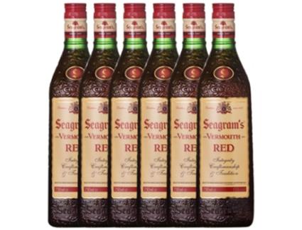 Vermute SEAGRAM'S Seagram's Rojo (0.75 L - 6 unidades)