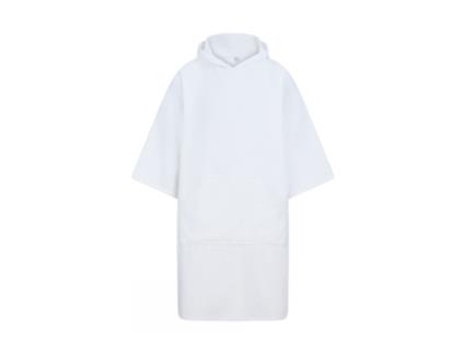 Poncho para Mulher TOWEL CITY (TU - Poliéster - Branco)