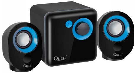 Sistema de Som 20W 2.1 USB (Subwoofer + 2 Colunas) - 