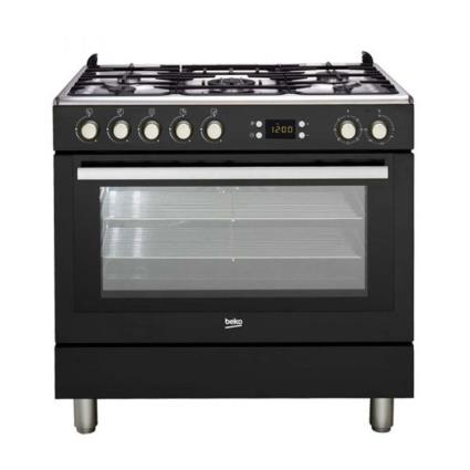 Fogão a Gás (1WOK) Forno Multifunções Calasse A 90X60CM Preto