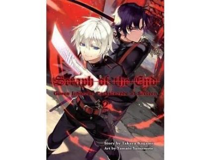 Livro seraph of the end 2 de takaya kagami,yamato yamamoto (inglês)
