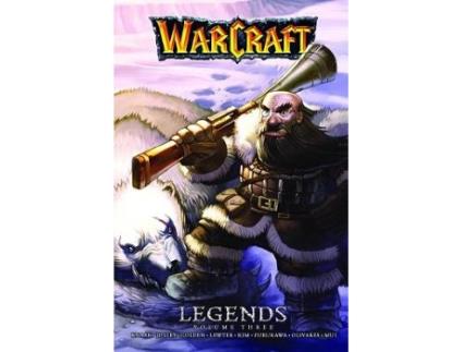 Livro warcraft: legends vol. 3 de christie golden,dan jolley,richard knaak,troy lewter (inglês)