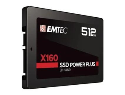 Disco SSD EMTEC (2.5 - 512 GB X160 3D)