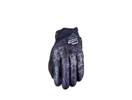 Luvas de motociclismo feminino de meia-época Five RS3 EVO GRAPHICS