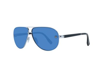 Óculos de Sol ZEGNA COUTURE STF ZC0003 62 18V Titanium Metal Homem (Prateado)