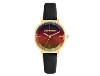 Relógio JUICY COUTURE Mulher (Pele Vegan - Preto)