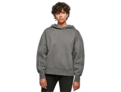 Sweatshirt para Mulher URBAN CLASSICS (M - Algodão - Preto)