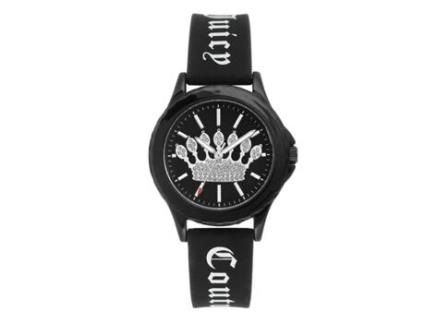 Relógio JUICY COUTURE Mulher (Silicone - Preto)