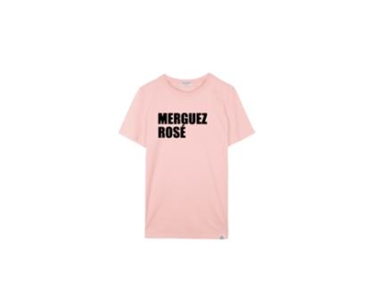 T-shirt para Mulher FRENCH DISORDER (S - Algodão - Rosa)