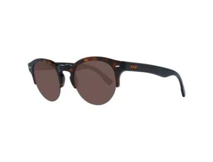 Óculos de Sol ZEGNA COUTURE STF ZC0008 50 52J Plástico Homem (Castanho)