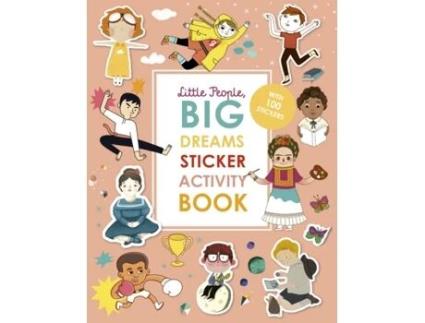 Livro little people, big dreams sticker activity book de maria isabel sanchez vegara (inglês)