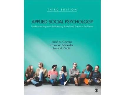 Livro applied social psychology de edited by jamie a gruman , edited by frank w schneider , edited by larry m coutts (inglês)