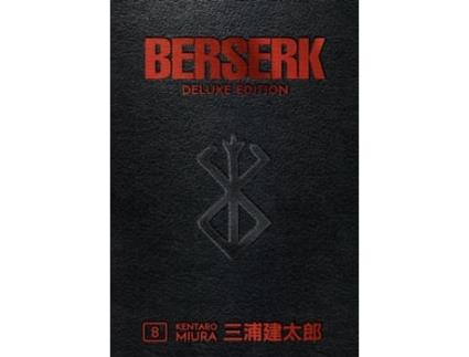Livro berserk deluxe volume 8 de kentaro miura,duane johnson (inglês)