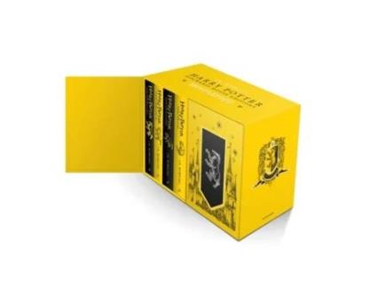 Livro harry potter hufflepuff house editions hardback box set de j. k. rowling (inglês)