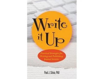 Livro write it up de paul j. silvia (inglês)