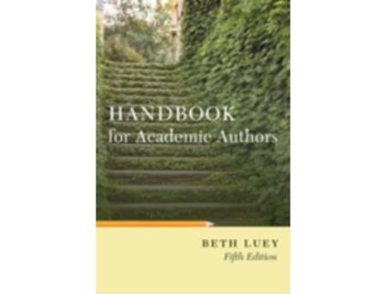 Livro handbook for academic authors de beth luey (inglês)