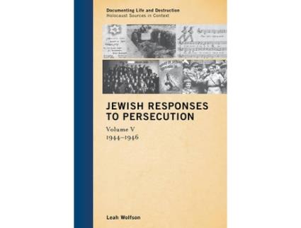 Livro jewish responses to persecution de leah wolfson (inglês)