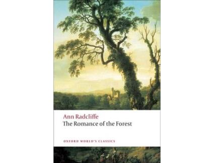 Livro the romance of the forest de ann radcliffe (inglês)
