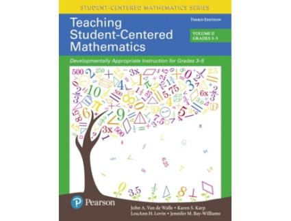 Livro teaching student-centered mathematics de john van de walle,karen karp,louann lovin,jennifer bay-williams (inglês)