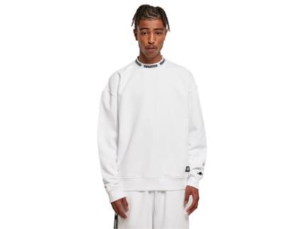 Sweatshirt para Unisexo URBAN CLASSICS (XXL - Algodão - Branco)