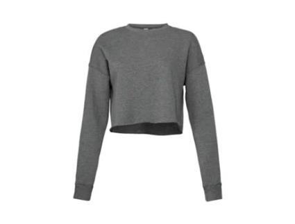 Sweatshirt para Mulher BELLA + CANVAS (L - Algodão - Multicor)