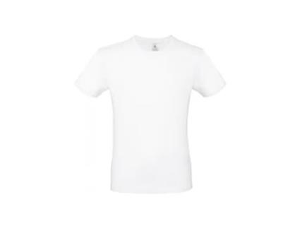 T-shirt para Homem B&C (5XL - Algodão - Branco)
