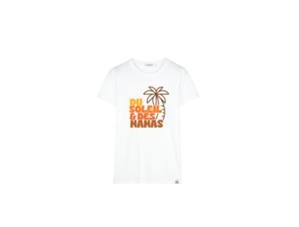 T-shirt para Mulher FRENCH DISORDER (S - Algodão - Branco)