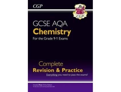 Livro gcse chemistry aqa complete revision & practice includes online ed, videos & quizzes de cgp books (inglês)