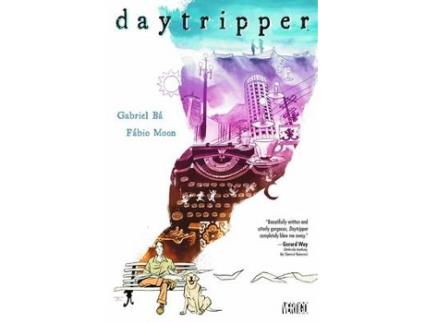 Livro daytripper de gabriel ba,fabio moon (inglês)