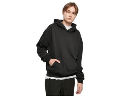 Sweatshirt para Homem URBAN CLASSICS (2XL - Algodão - Preto)