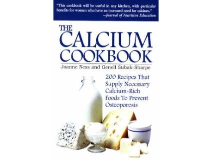 Livro the calcium cookbook de joanne ness,genell subak-sharpe (inglês)