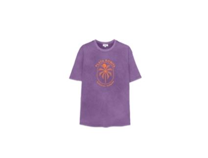 T-shirt para Homem FRENCH DISORDER (S - Algodão - Roxo)